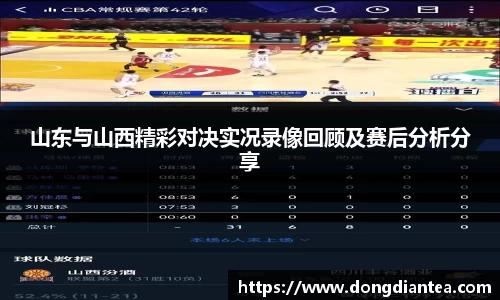 山东与山西精彩对决实况录像回顾及赛后分析分享