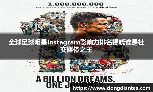 全球足球明星Instagram影响力排名揭晓谁是社交媒体之王
